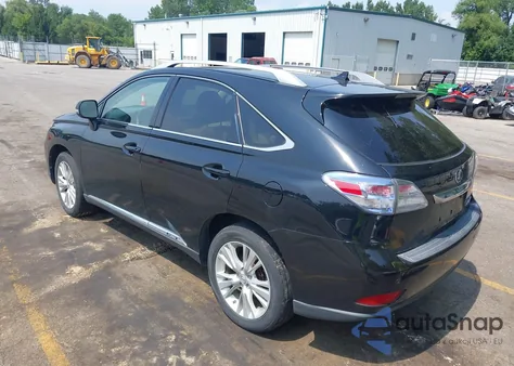 2012 Lexus Rx 450H из США, поврежденный, VIN JTJBC1BA7C2426642